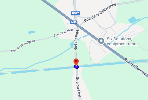 Canal Ath/Blaton - Grandglise :  Fermeture du pont-levis de l’écluse n°8 